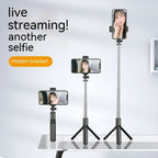 Selfie Stick Wireless Anti-Shake Fill Light & Tripod
