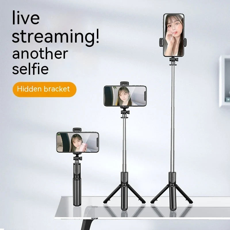 Selfie Stick Wireless Anti-Shake Fill Light & Tripod