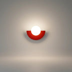 Semi-Circle Wall Lamp Touch Switch Warm Ambient Light
