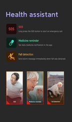 Senior Safety Watch Fall Detection & GPS Tracking