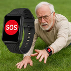 Senior Smartwatch Fall Detection SOS GPS & WiFi Tracking