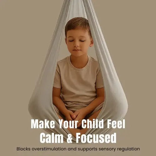 Sensory Swing Enclosed Calming Motion 661 lb Capacity