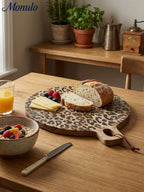 Serving Board Solid Sapele Wood Hand-Finished