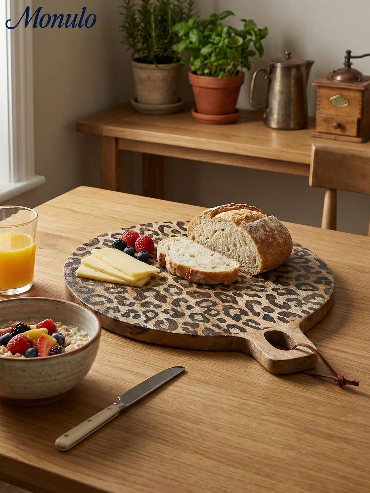Serving Board Solid Sapele Wood Hand-Finished