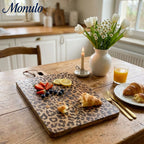 Serving Board Solid Sapele Wood Hand-Finished