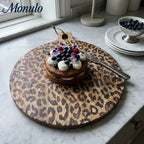 Serving Board Solid Sapele Wood Hand-Finished