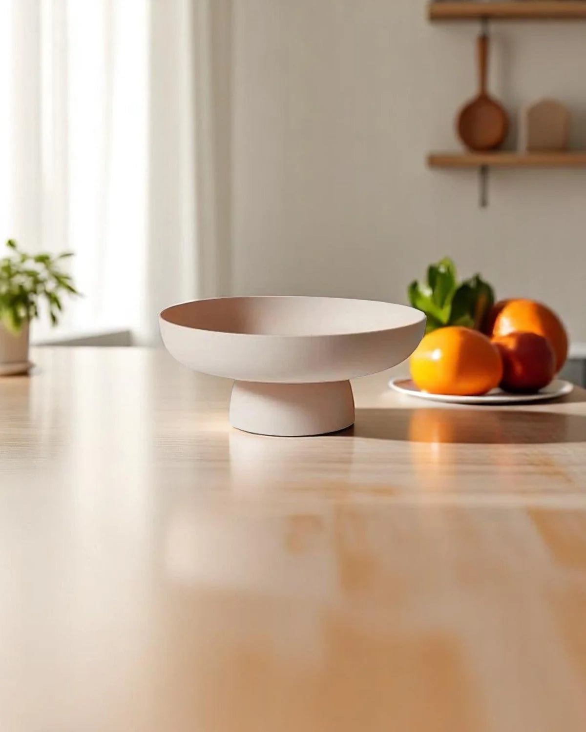 Serving Bowl Ceramic Large Retro Pastel