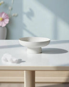 Serving Bowl Ceramic Large Retro Pastel