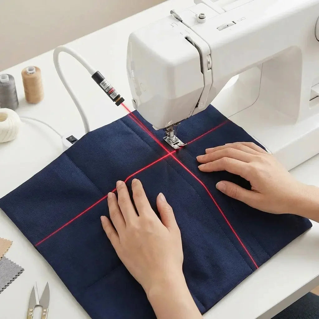 Sewing Laser Guide Magnetic Base & Flexible Arm USB Powered