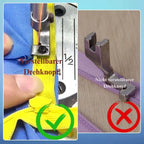 Sewing Machine Foot Invisible Zipper Adjustable Metal