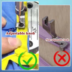 Sewing Machine Foot Invisible Zipper Adjustable Metal