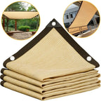 Shade Cloth 90% UV Blocking Breathable HDPE Metal Eyelets