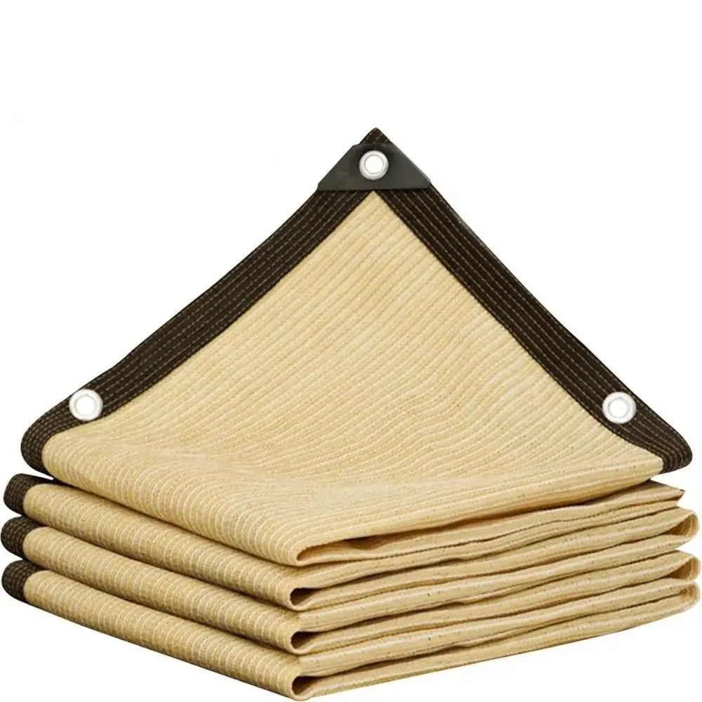 Shade Cloth 90% UV Blocking Breathable HDPE Metal Eyelets