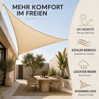 Shade Sail Triangular & Square UV-Blocking