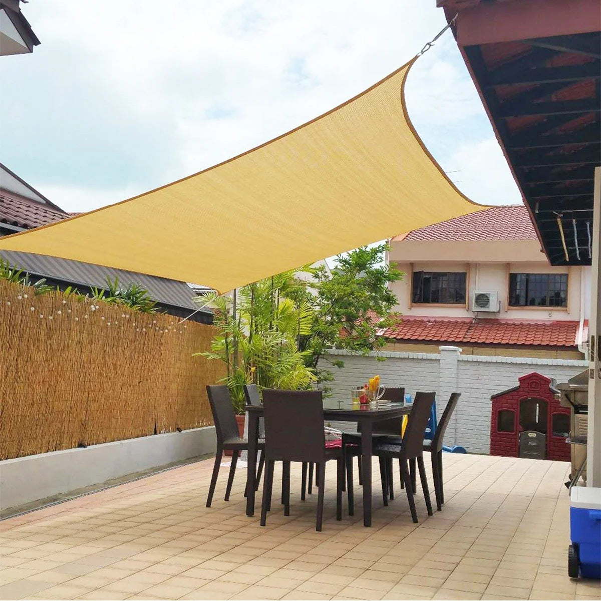 Shade Sail Up To 90% UV Breathable Fabric