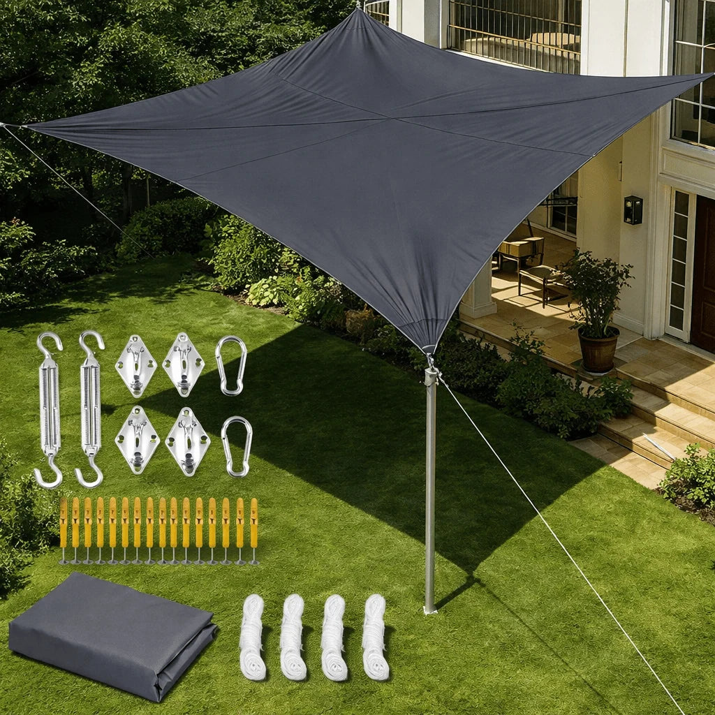 Shade Sail Waterproof UV Protection Polyesteр