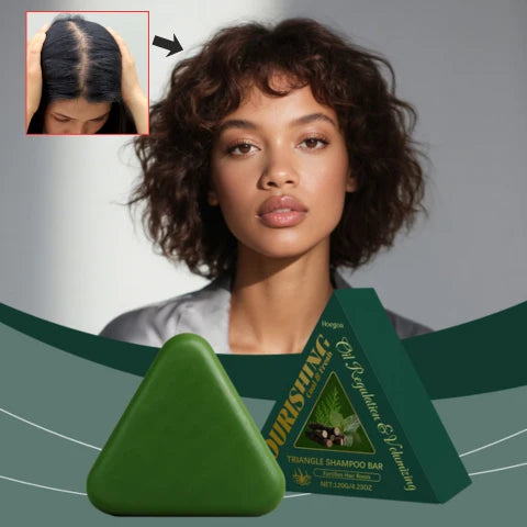 Shampoo Bar Botanical Formula Fuller-Looking Hair Foam Net Included