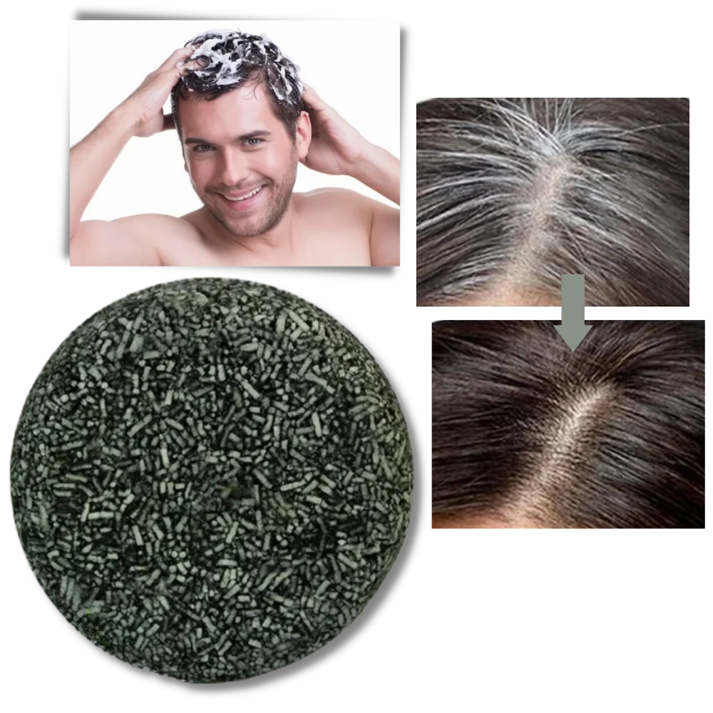 Shampoo Bar Gradual Darkening Plant Based & Sulfate Free