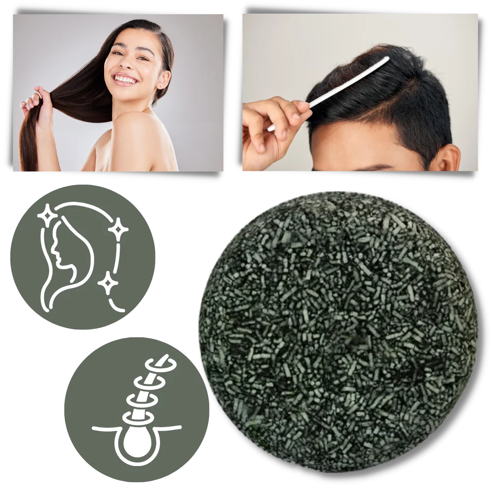 Shampoo Bar Gradual Darkening Plant Based & Sulfate Free