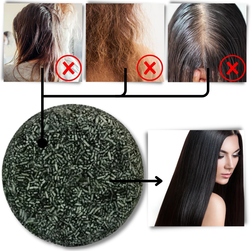 Shampoo Bar Gradual Darkening Plant Based & Sulfate Free
