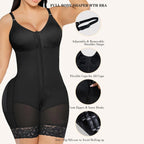 Shapewear Bodysuit Seamless Full-Body Coverage Lower Zip