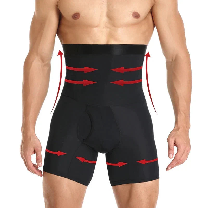 Shapewear Shorts High-Waist Firm Compression Breathable Invisible Fit