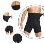 Shapewear Shorts High-Waist Firm Compression Breathable Invisible Fit