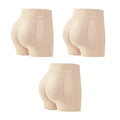 Shapewear Shorts High Waist Push-Up Removable Padding