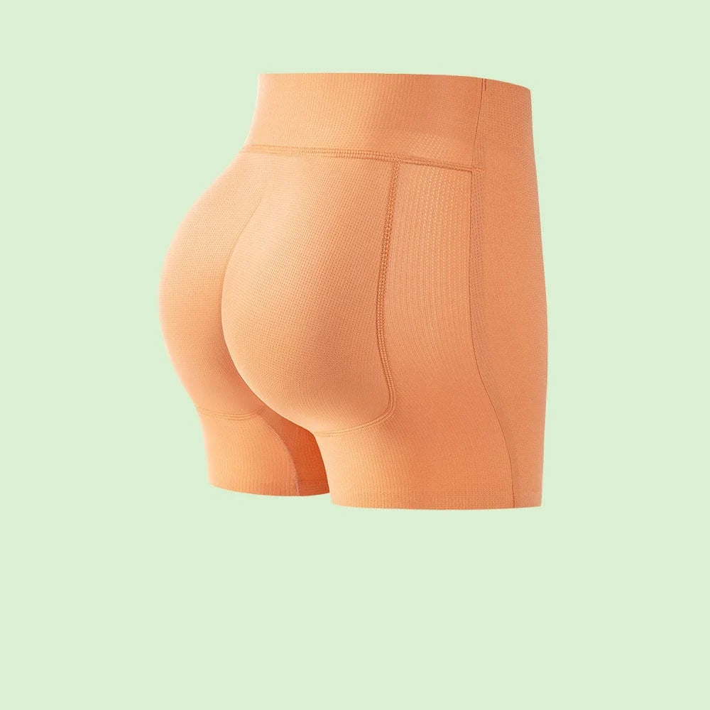 Shapewear Shorts High Waist Push-Up Removable Padding