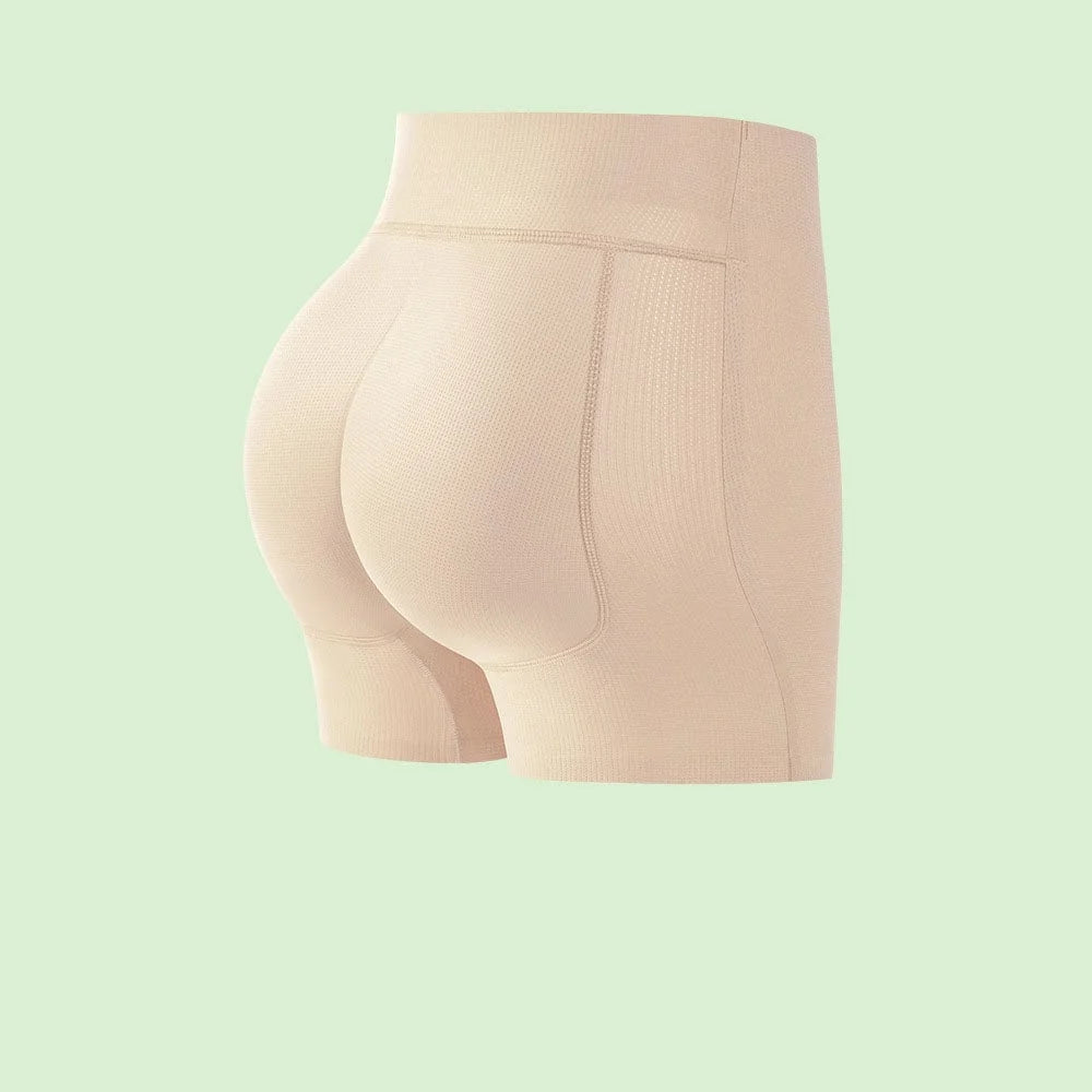 Shapewear Shorts High Waist Push-Up Removable Padding