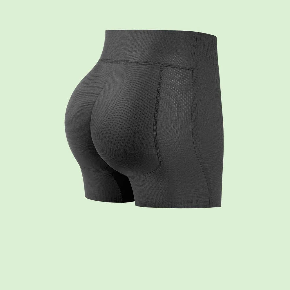 Shapewear Shorts High-Waist Seamless Butt-Lift Pads