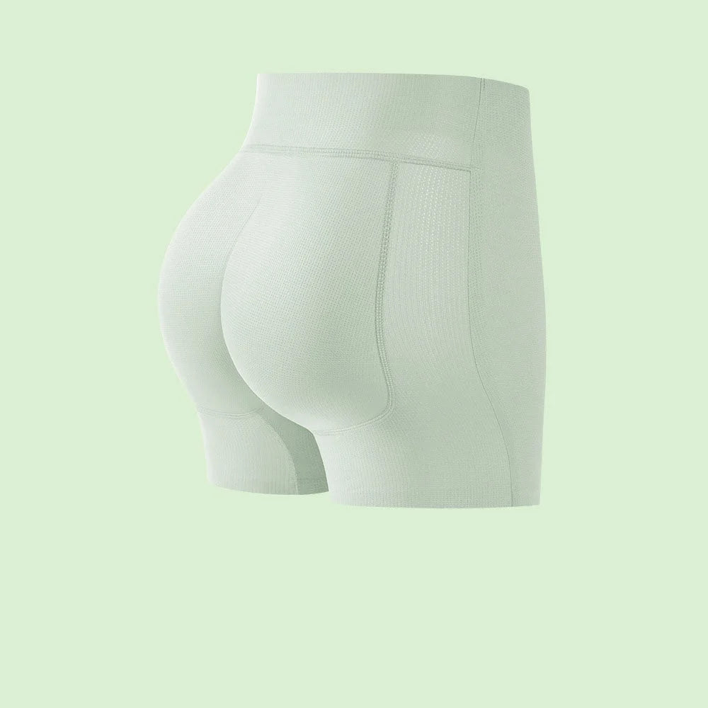 Shapewear Shorts High-Waist Seamless Butt-Lift Pads