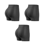 Shapewear Shorts High-Waist Seamless Butt-Lift Pads