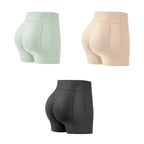 Shapewear Shorts High-Waist Seamless Butt-Lift Pads