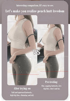 Shapewear Shorts High-Waist Seamless Butt-Lift Pads
