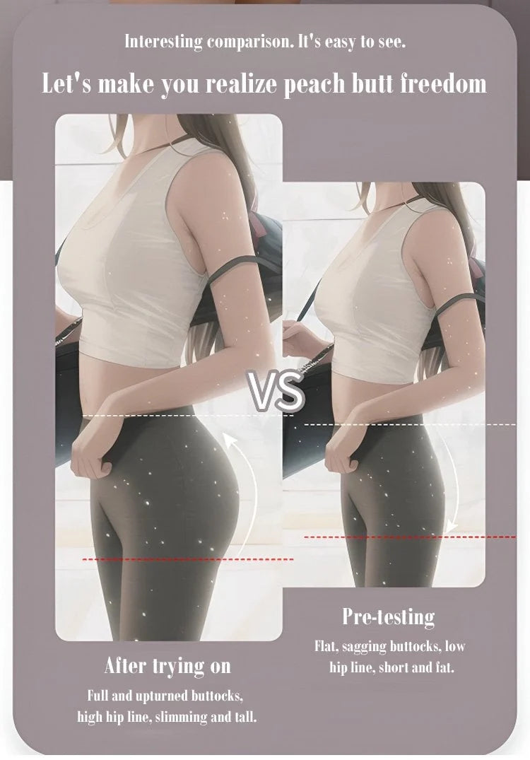 Shapewear Shorts High-Waist Seamless Butt-Lift Pads