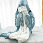 Shark Onesie Ultra-Soft Polyester Machine Washable