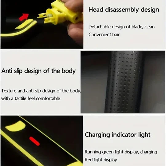 Shaver & Trimmer Stainless Steel Blades Wet & Dry