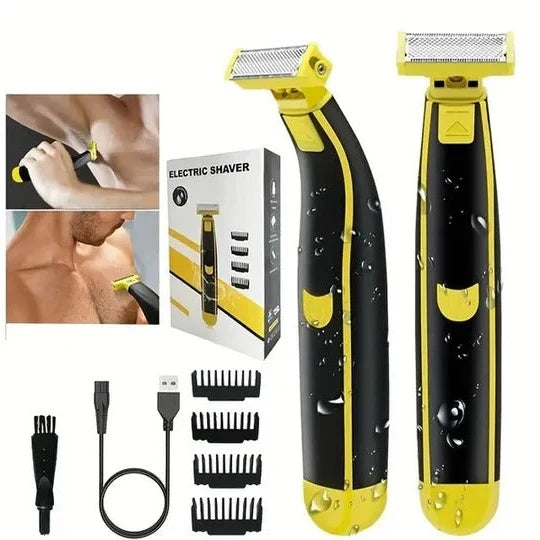 Shaver & Trimmer USB Rechargeable Wet Dry Floating Head