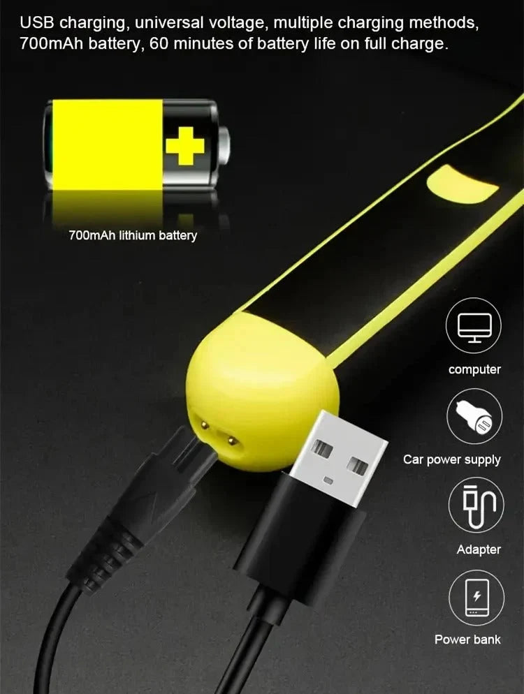 Shaver & Trimmer USB Rechargeable Wet Dry Floating Head