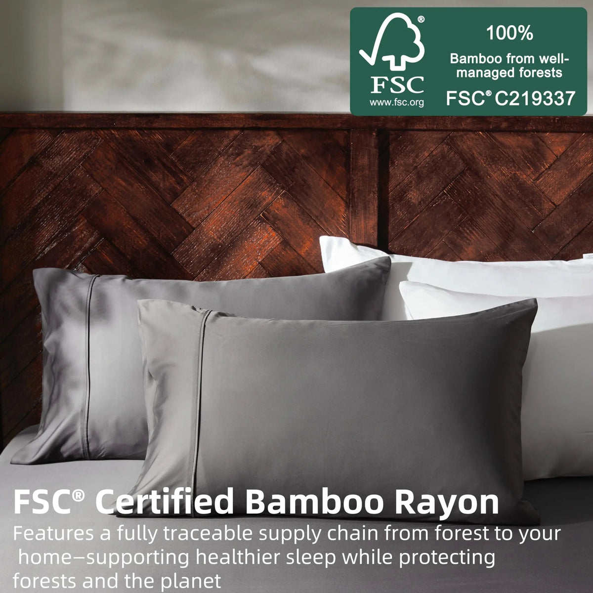 Sheet Set Organic Bamboo Cooling Deep Pocket