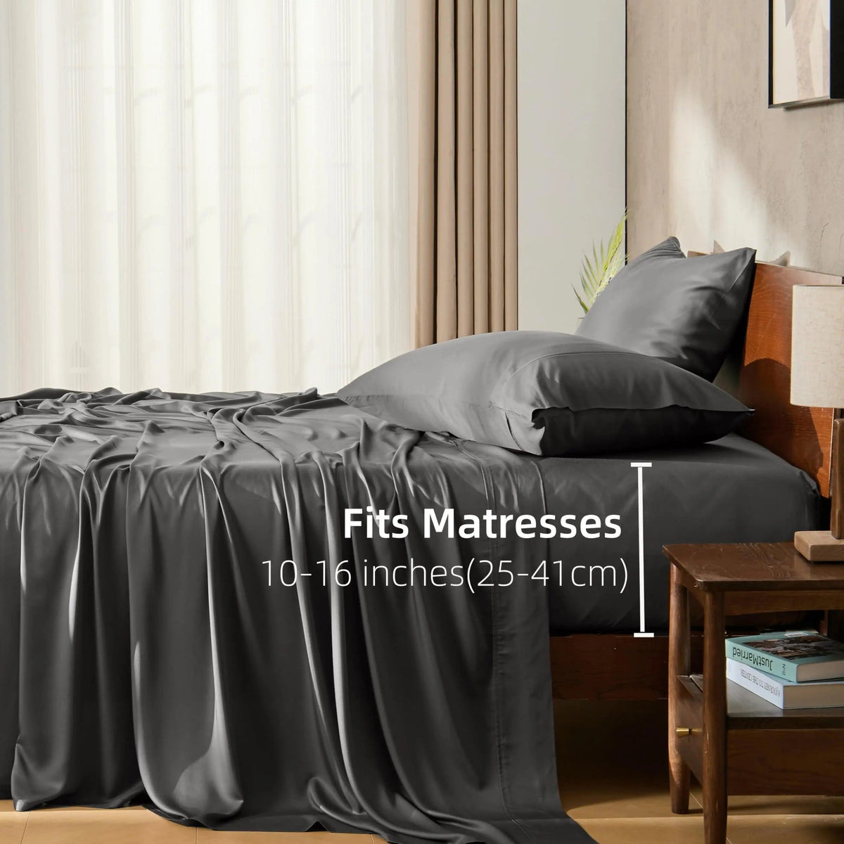 Sheet Set Organic Bamboo Cooling Deep Pocket