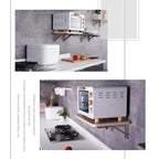 Shelf Bracket Foldable Stainless Steel Hardware Included