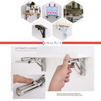 Shelf Bracket Foldable Stainless Steel Hardware Included