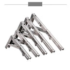 Shelf Bracket Foldable Stainless Steel Hardware Included
