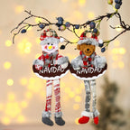 Shelf Decoration Festive Felt & Fabric Hanging Loop