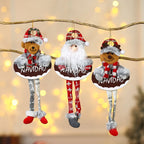 Shelf Decoration Festive Felt & Fabric Hanging Loop