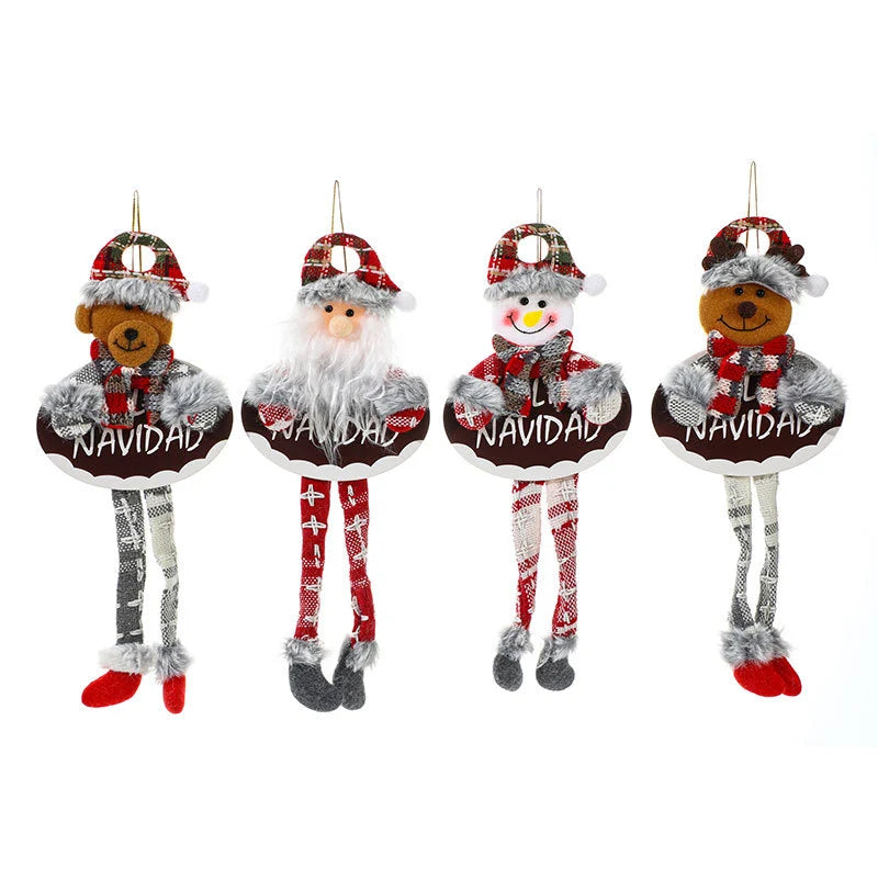 Shelf Decoration Festive Felt & Fabric Hanging Loop