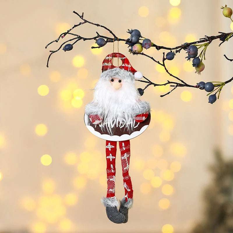 Shelf Decoration Festive Felt & Fabric Hanging Loop