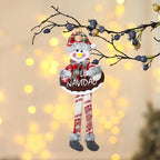 Shelf Decoration Festive Felt & Fabric Hanging Loop
